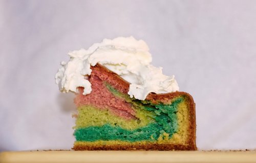 cake  colorful  color