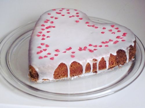 cake heart love cake