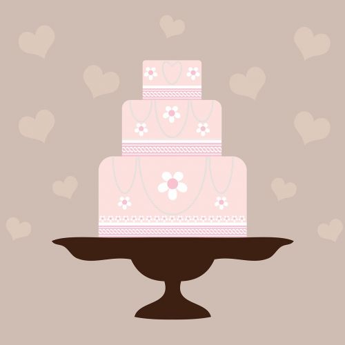 cake pink food
