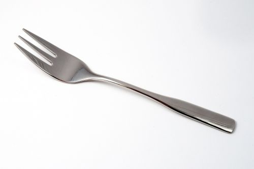 cake fork metal cutlery