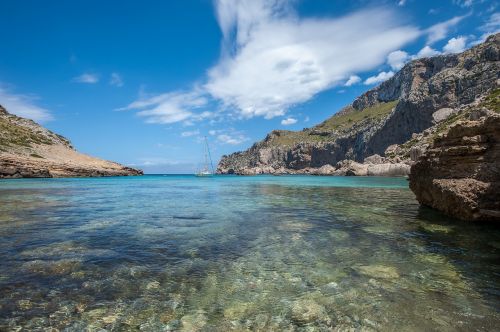 cala figuera mallorca summer