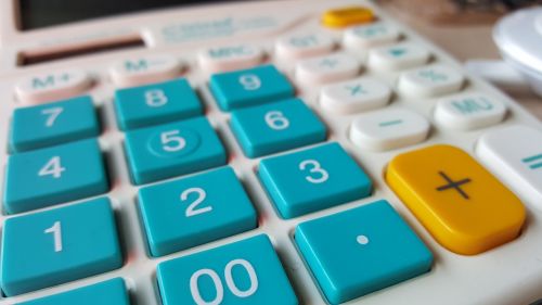 calculator numbers office supplies