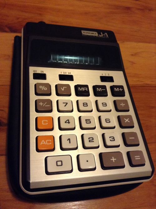 calculator vintage business
