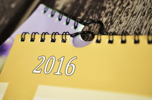 calendar date 2016