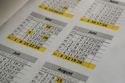 calendar year calendar office