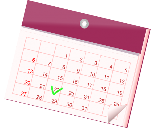 calendar month year
