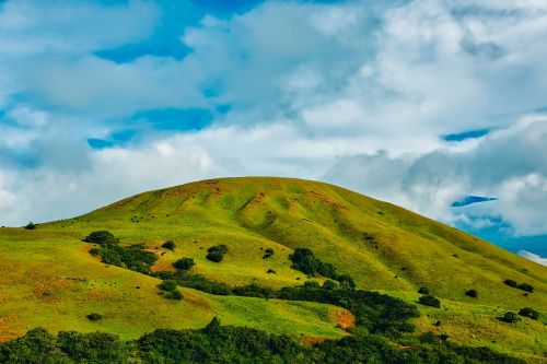 california hills sky