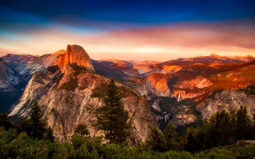 california landscape mountains