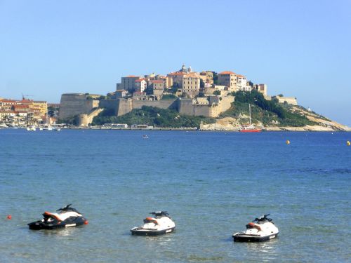 calvi coast bay