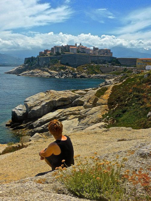 calvi corsica rocky