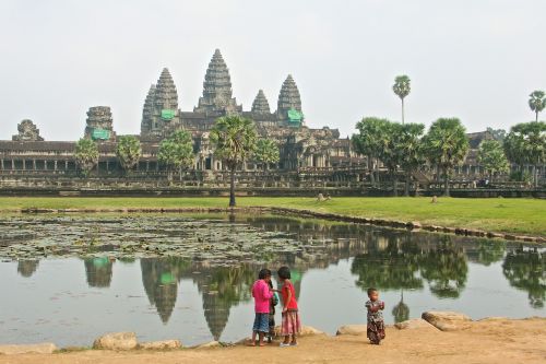 cambodia asia temple complex