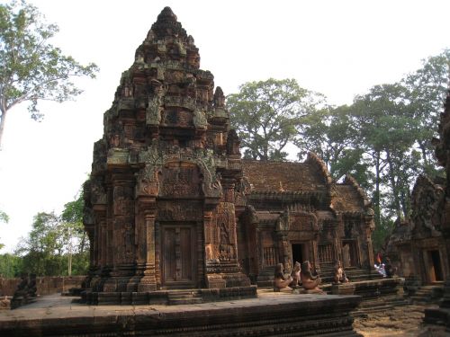 cambodia wu at angkor wat carved stone