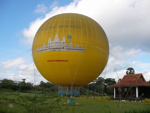 cambodia hot qi ball landscape