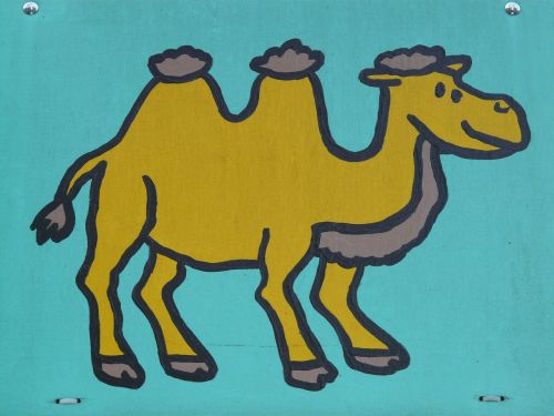 camel comic figure