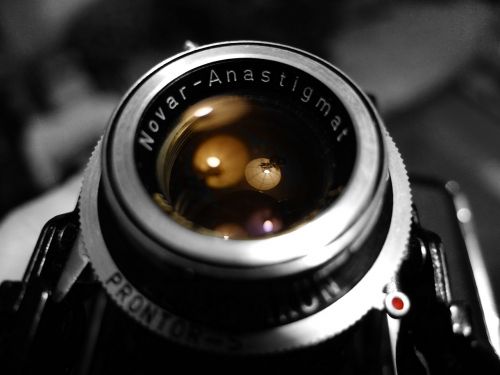 camera lens analog