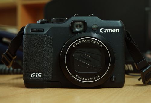 camera canon black