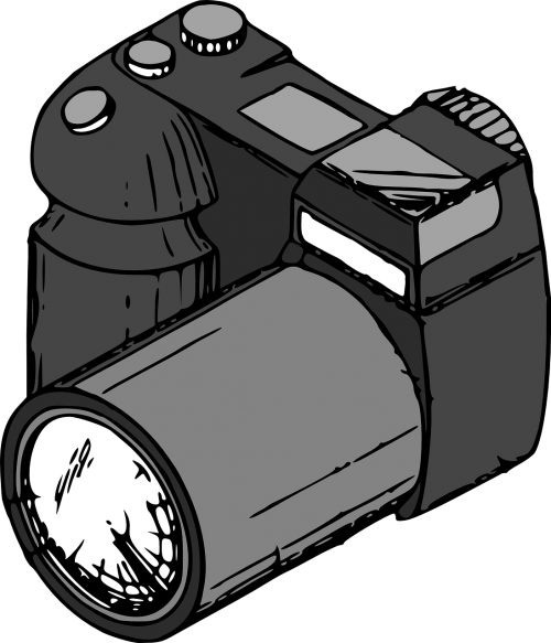 camera digital black