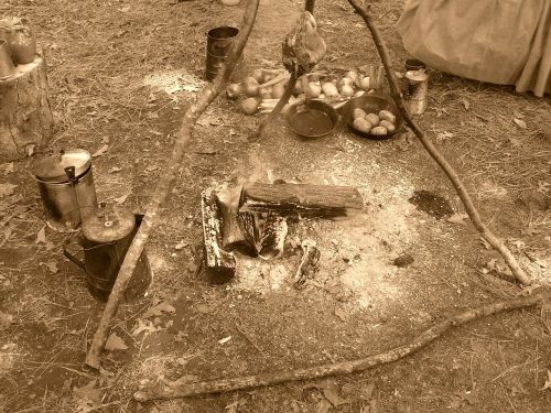 camp fire civil war