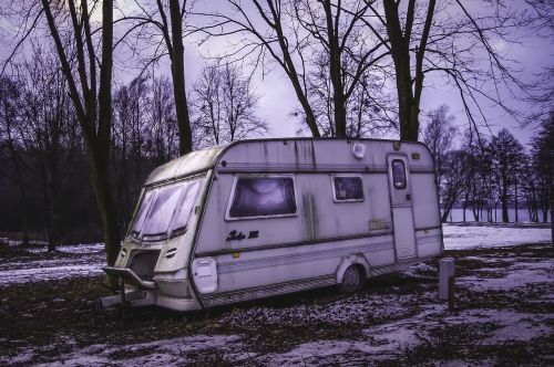 camper trailer old