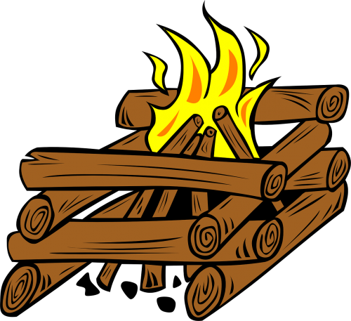 campfire wood fire