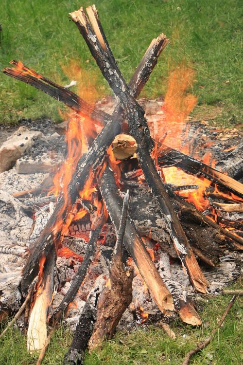 campfire celebration fire