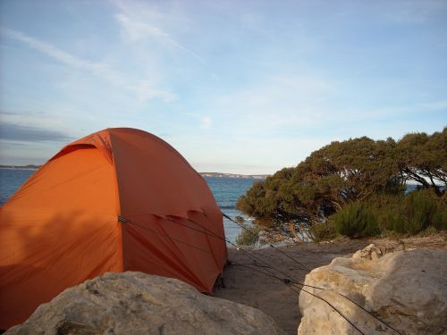 camping tent nature