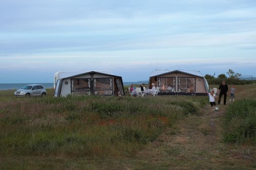 camping for tent caravan