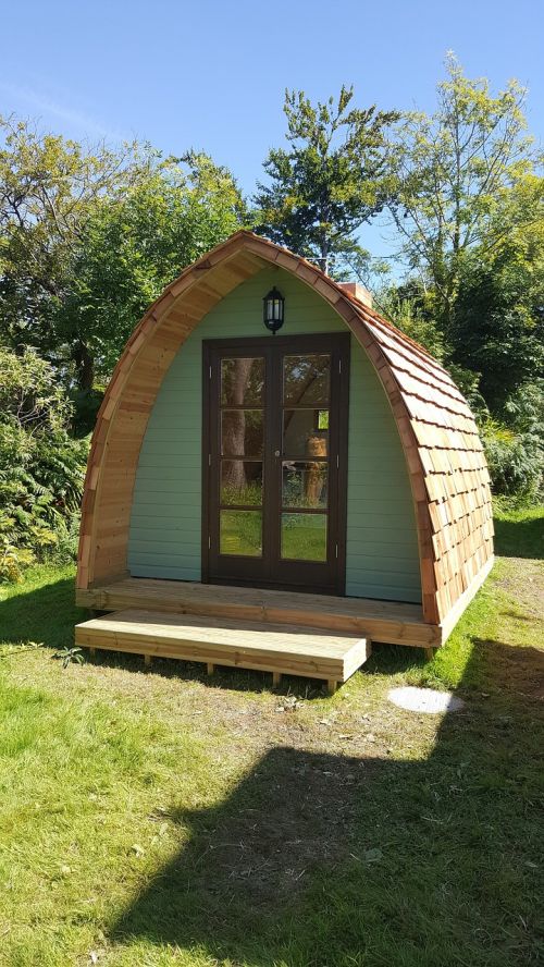 camping pod art room summer house