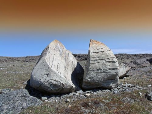 canada landscape rocks