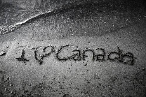 canada sand beach