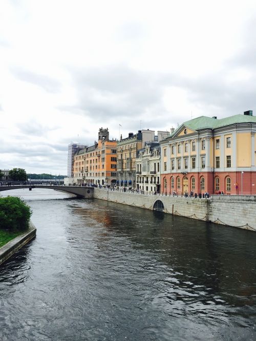 canal stockholm scandinavia