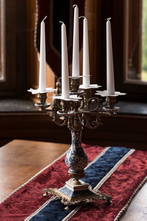 candelabra candles decoration