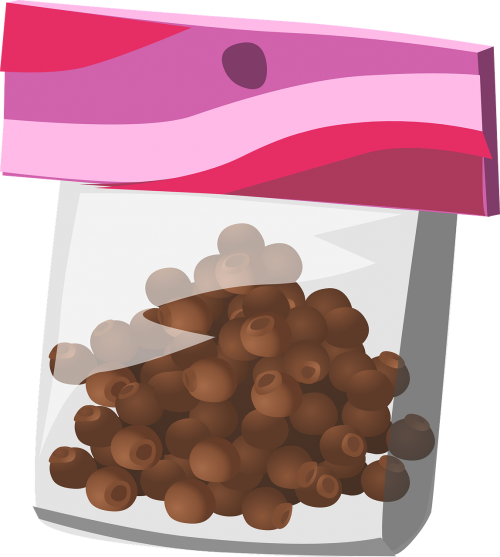 candies bag nuts