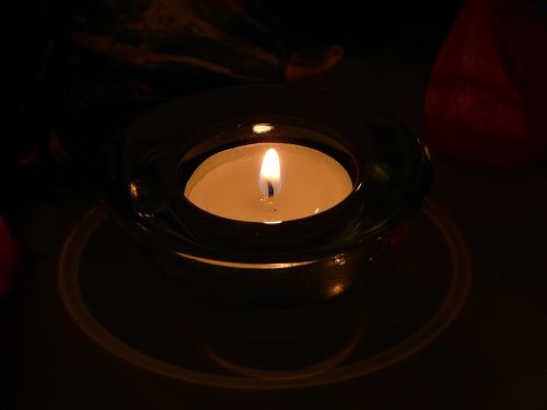 candle tealight flame