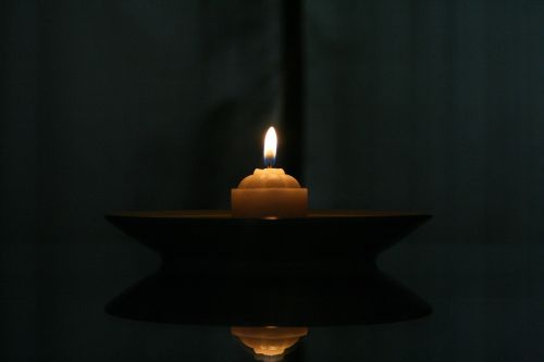 candle fire light