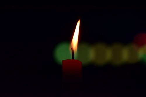 candle candlelight flame