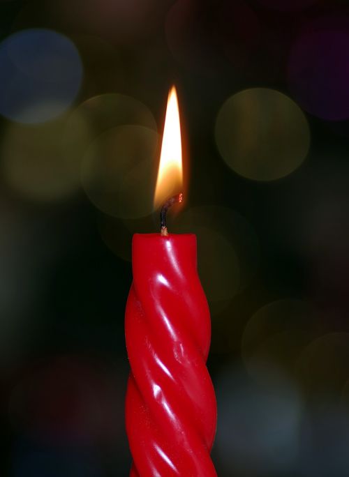 candle red colors
