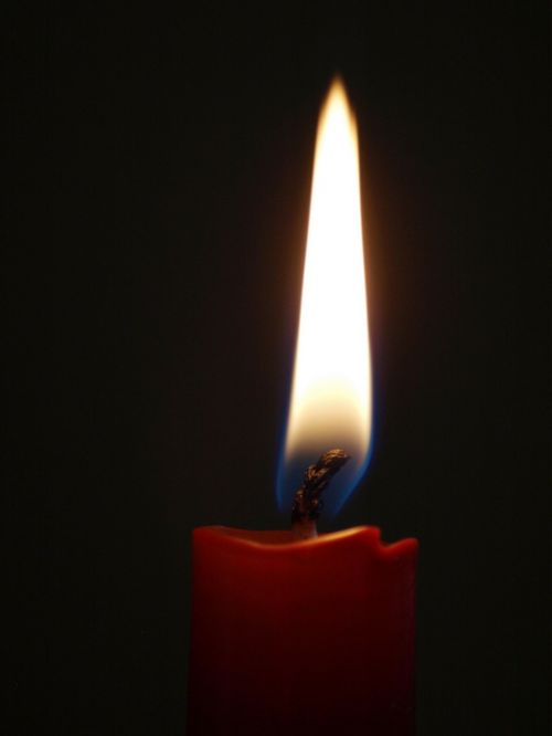 candle wick red