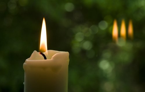 candle  meditation  trinity