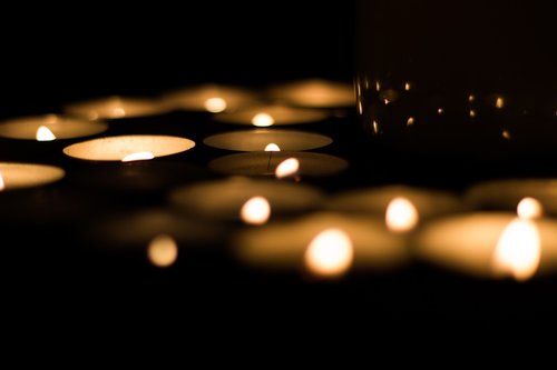 candle  light  bokeh
