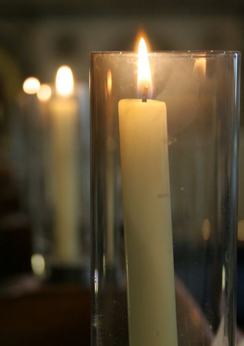candle candlelight church