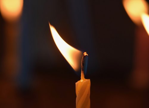 candle  fire  flame