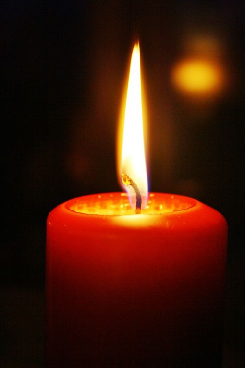 candle flame advent
