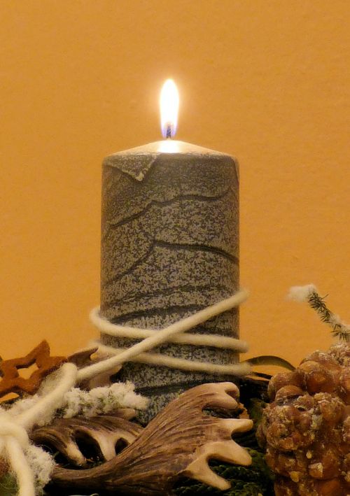 candle arrangement advent