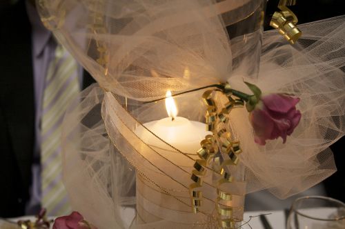 candle love decoration