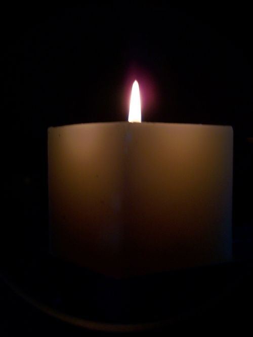 candle dark candlelight