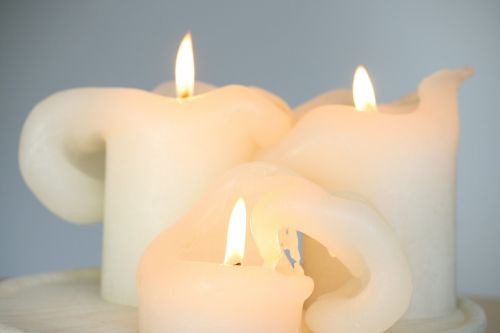 candle candlelight heat