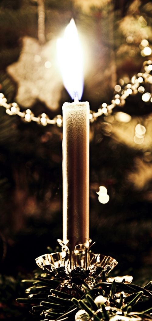 candle christmas advent