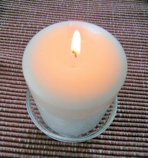 candle flame table