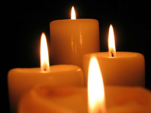 candle night warm